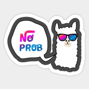 No prob Sticker